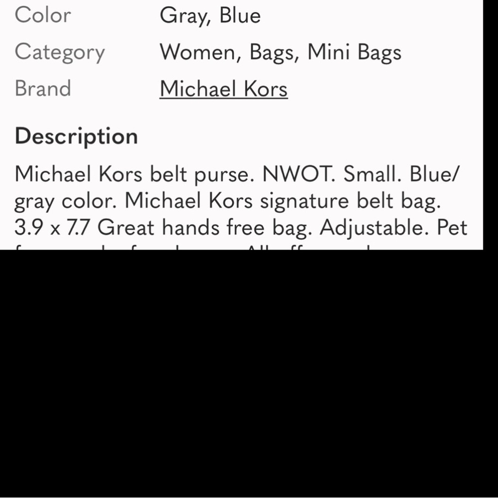 MICHAEL KORS REED LARGE LOGO TOTE. VANILLA SIGNATURE. NWT. Free bag w purchase. - Picture 13 of 13